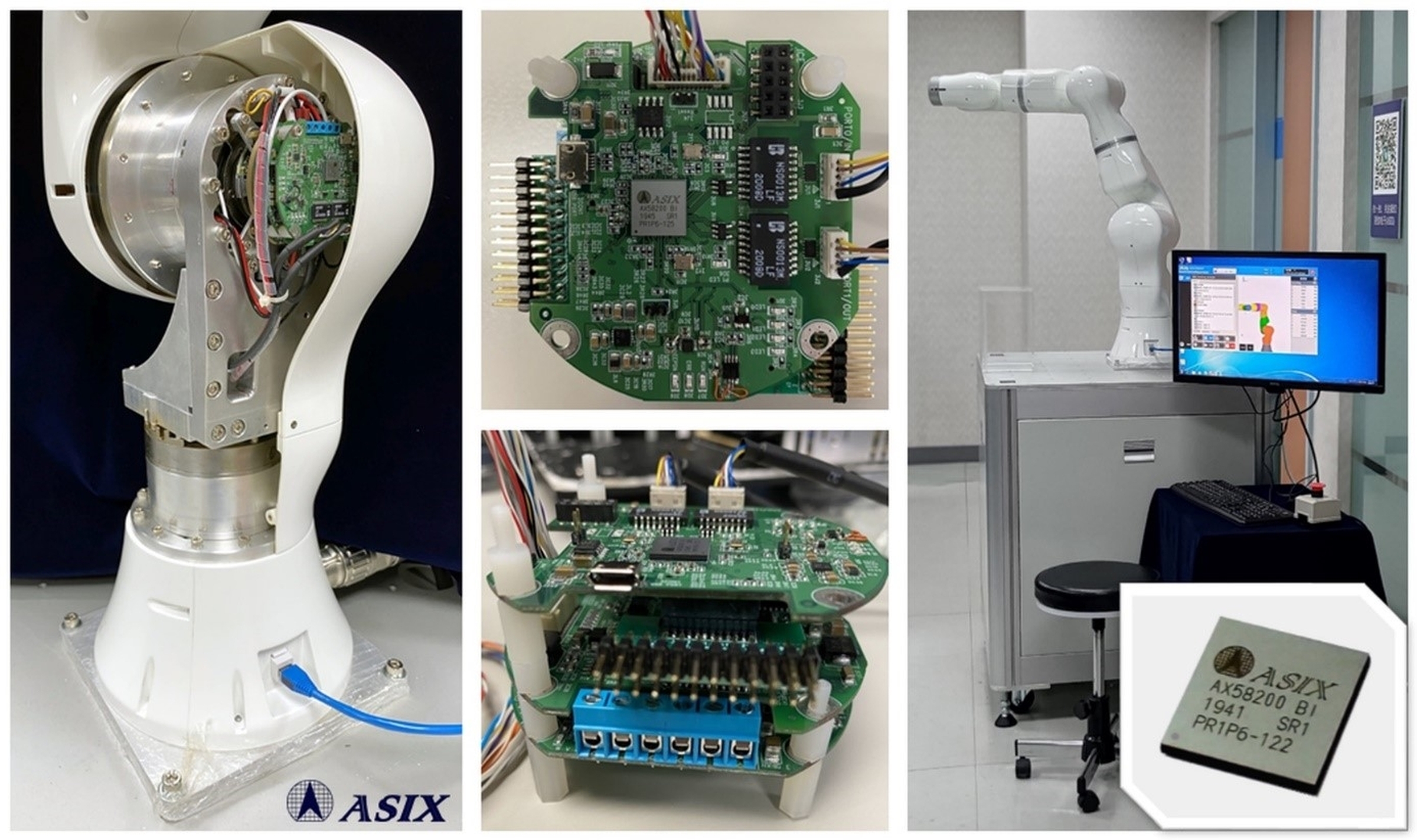 （图四）亚信AxRobot EtherCAT七轴助力控制机器手臂解决方案